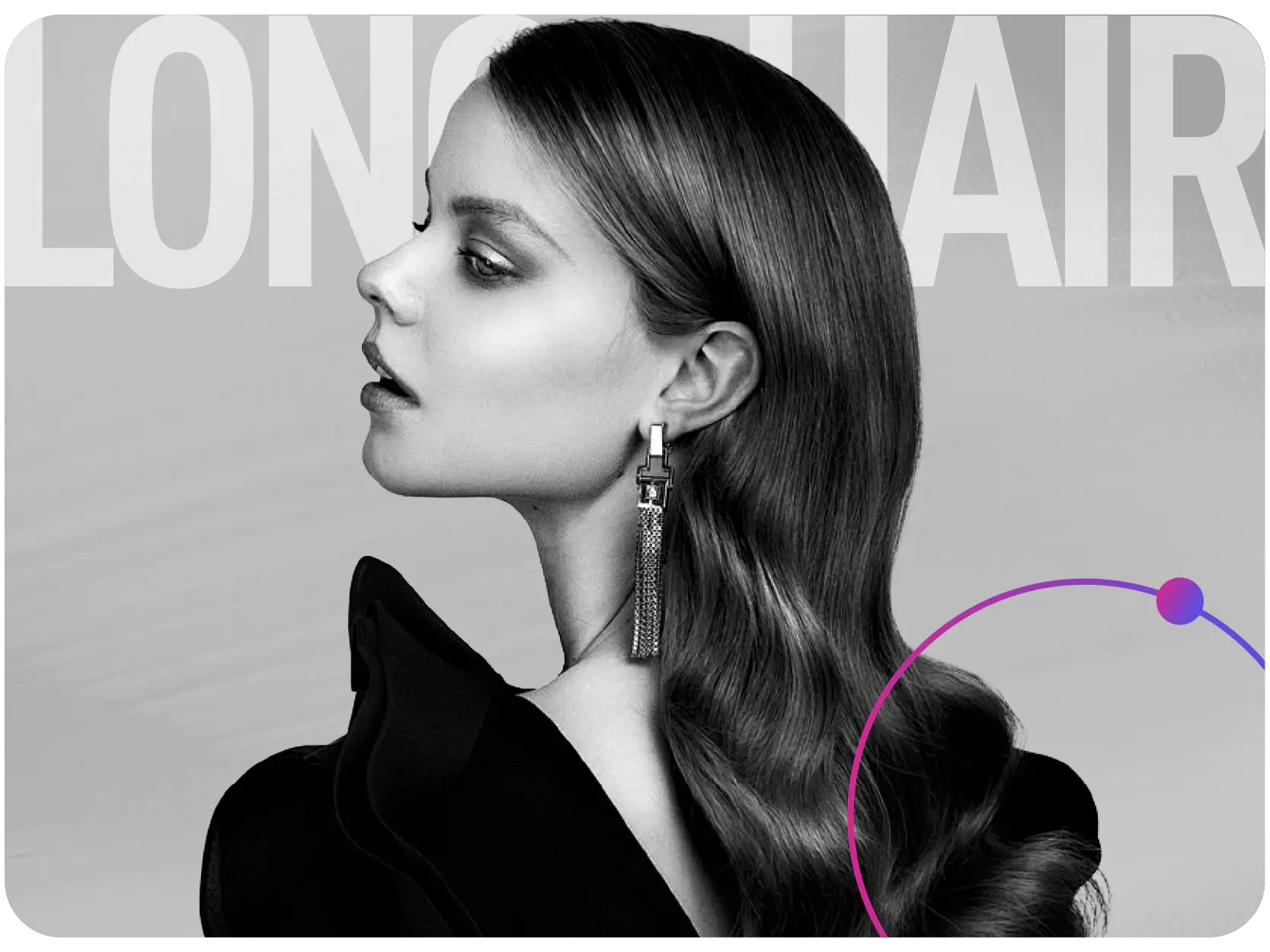 Easy to use AI hairstyle changer interface