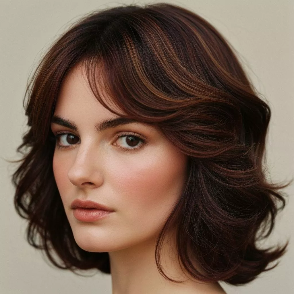 Butterfly layers haircut