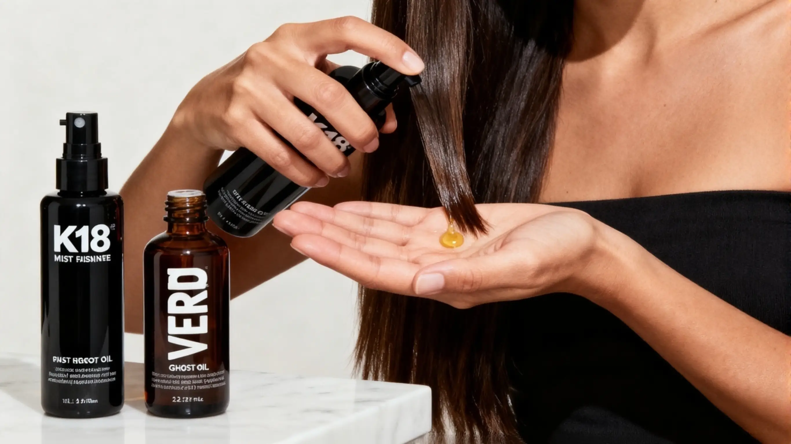 step-by-step daily long hair maintenance routine on extra long hair step 6