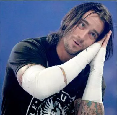 CM Punk hair-down flow placeholder — fuller perimeter, controlled movement, wearable length
