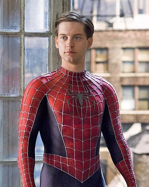 tobey maguire spider-man short hair — baseline reference