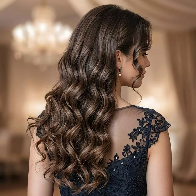 loose curly prom hairstyles for long hair