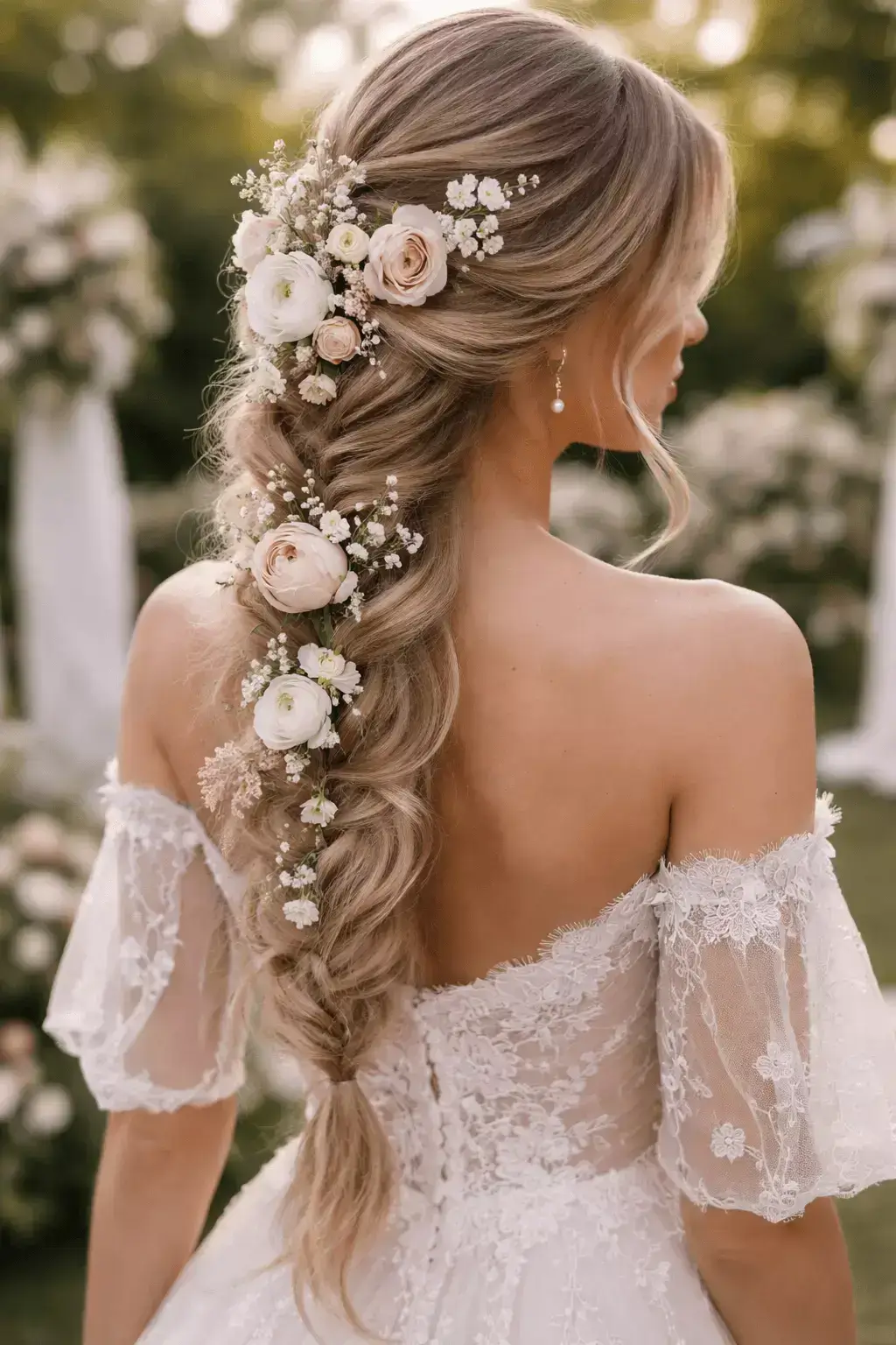Wedding Braided Long Hair Styles – Romantic & Structured Bridal Braids